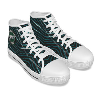 Philadelphia Football Game Day Kid's Canvas Shoes