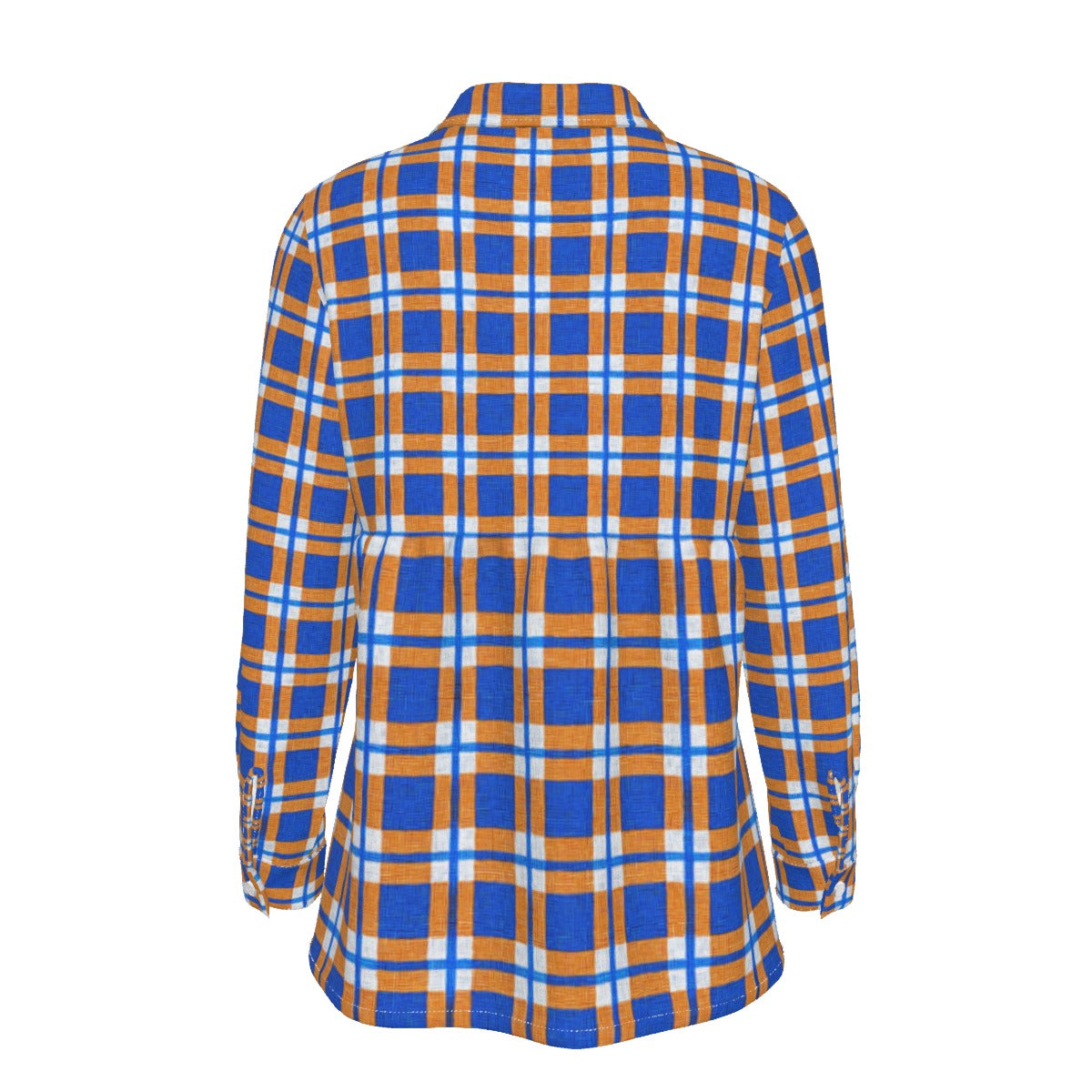 Florida - Gators tartan plaid  Women's Elastic-Back Shirt