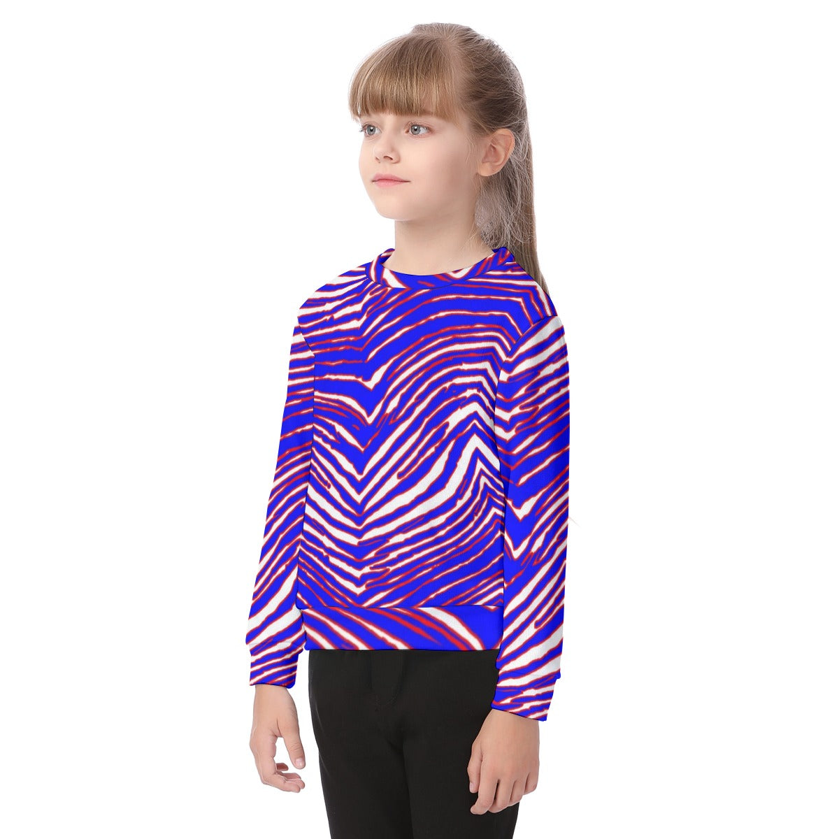 Buffalo Bills Zubaz Kid's Thicken Sweater