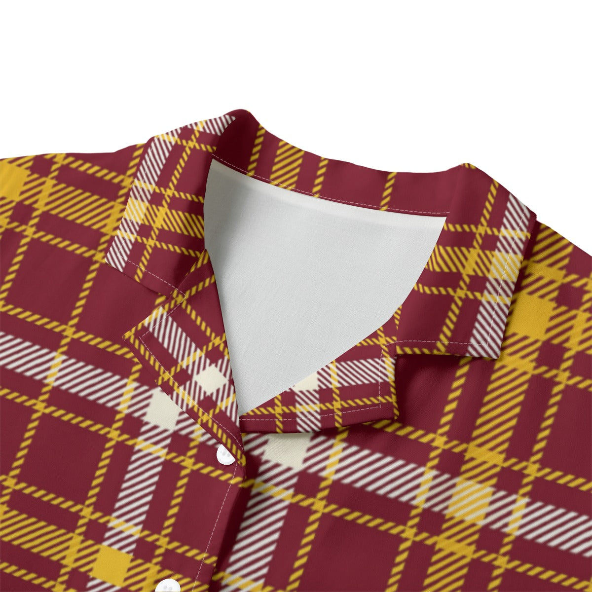 Minnesota Tartan Plaid Golden Gophers Women's Hawaii Shirt | Rayon