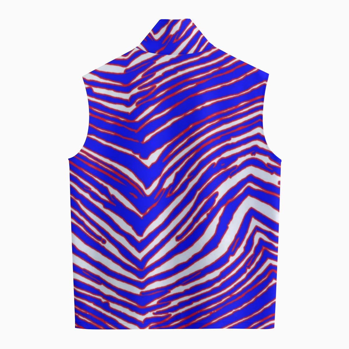 Buffalo Bills Zubaz Men's Stand-up Collar Vest