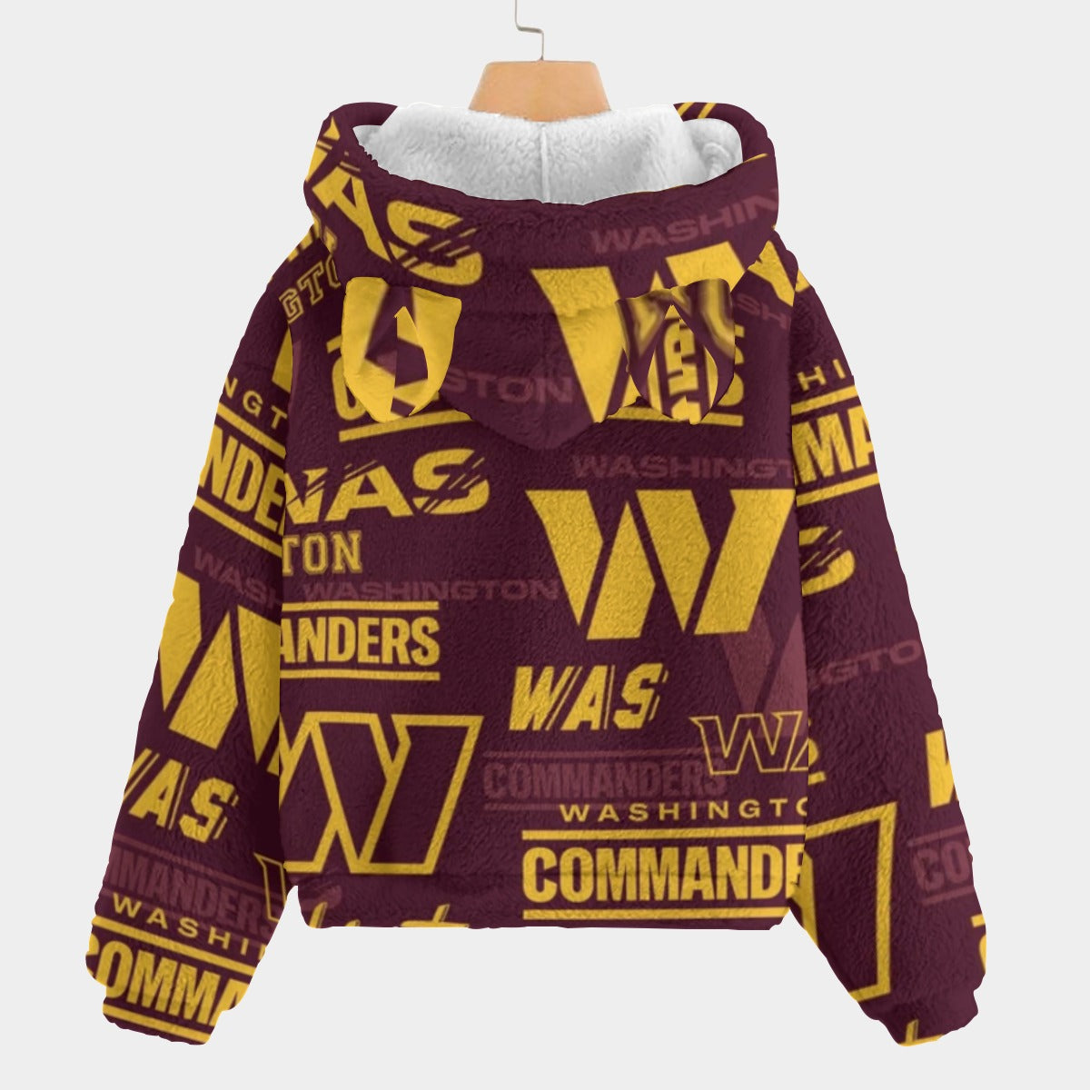 Washington Commanders Kid’s Borg Fleece Sweatshirt With Ear