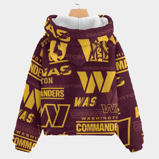 Washington Commanders Kid’s Borg Fleece Sweatshirt With Ear