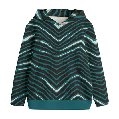 Philadelphia Football Game Day All-Over Print Kid's Pullover Hoodie | 310GSM Cotton