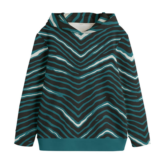 Philadelphia Football Game Day All-Over Print Kid's Pullover Hoodie | 310GSM Cotton