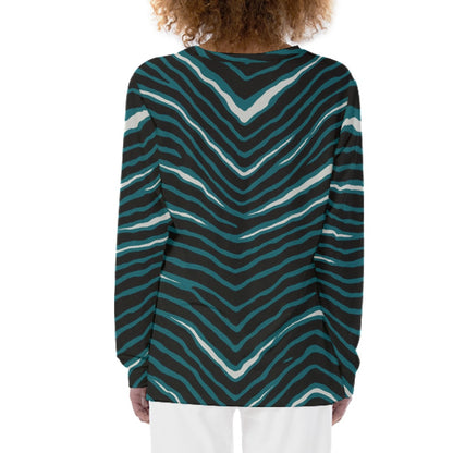 Philadelphia Football Game Day All-Over Print Women'S Pajama T-shirt|180GSM