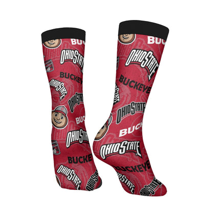 Green Bay Football Game Day Contrast Color Socks For the USA