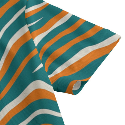 Miami Football Game Day All-Over Print Men's Polo Shirt | Birdseye