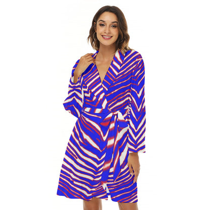 Buffalo Bills Zubaz Women's Robe