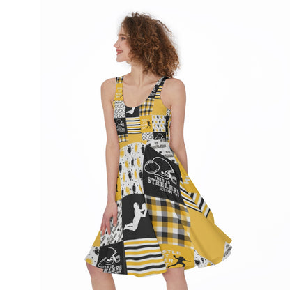 All-Over Print Women's Sleeveless Dress