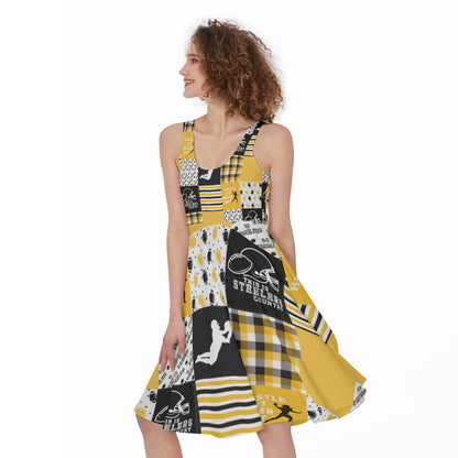 Pittsburgh Steelers Women's Sleeveless Dress