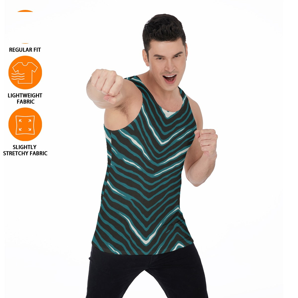 Philadelphia Football Game Day All-Over Print Men's Tank Top