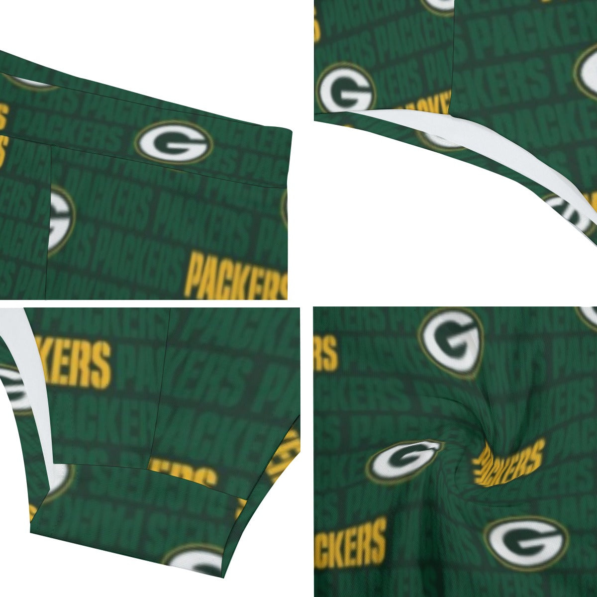 Green Bay Football Game Day All-Over Print Men's Triangle Low-rise Underwear