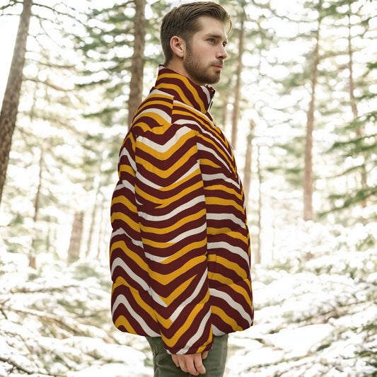 Washington Commanders Unisex Stand-up Collar Down Jacket