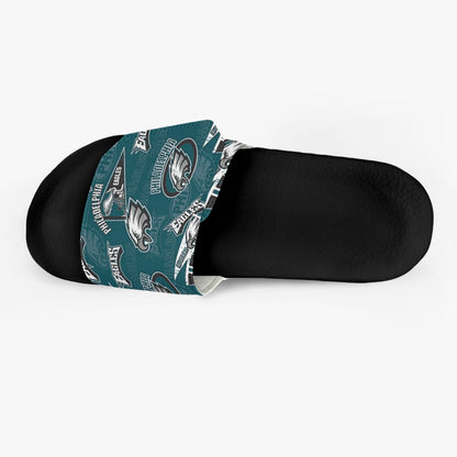 Philadelphia Football Game Day Men's Velcro Slippers