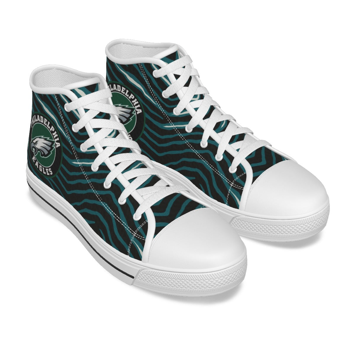 Philadelphia Football Game Day Men's Canvas Shoes