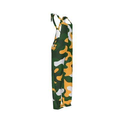 Green Bay Football Game Day All-Over Print Women's Jumpsuit