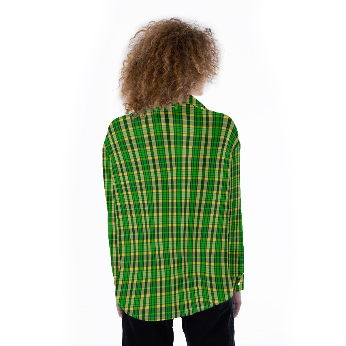 Oregon Tartan Plaid Ducks Women's Satin Shirt