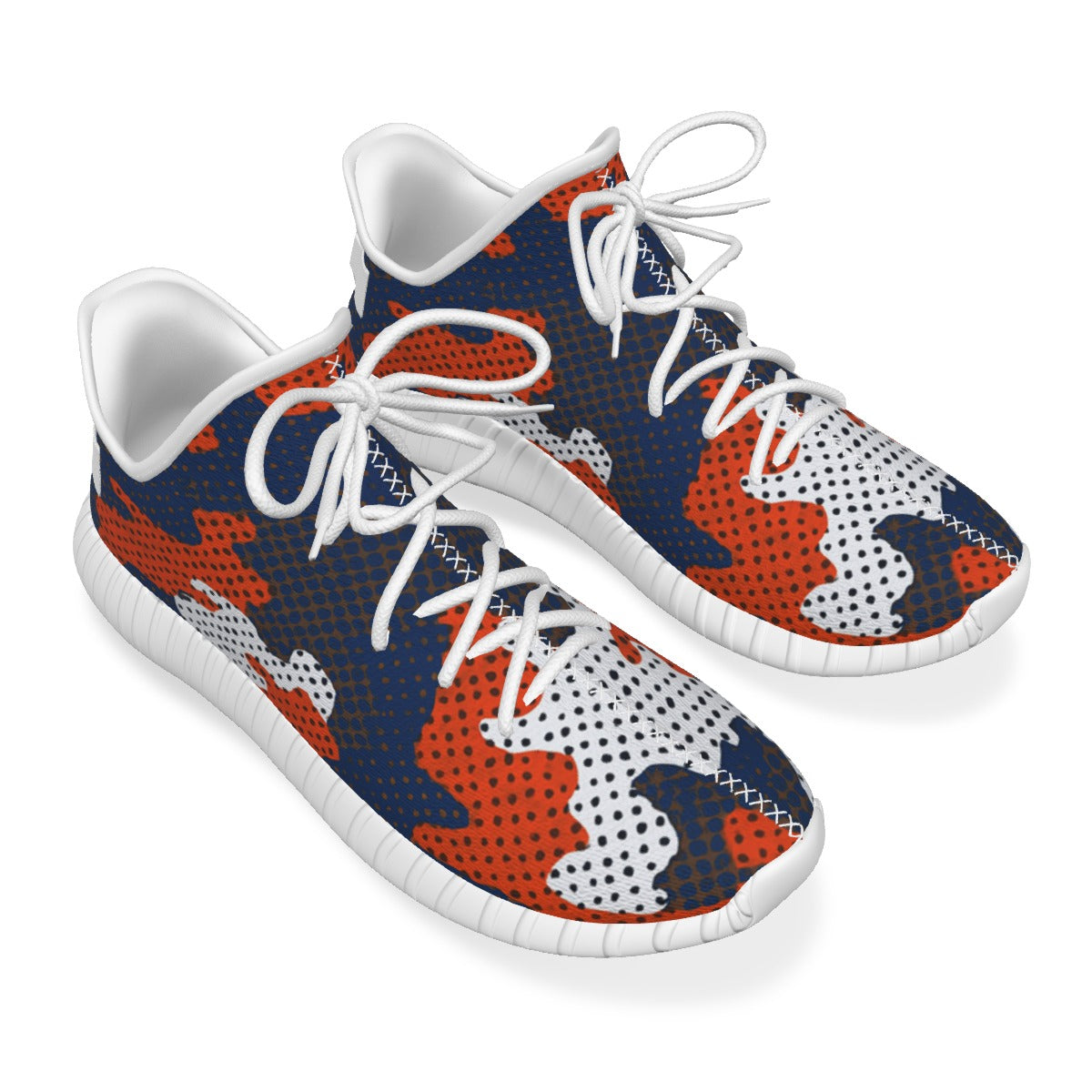 Urban Legend Virginia Cavaliers Navy Orange White Camo Coconut Sneakers Shoes