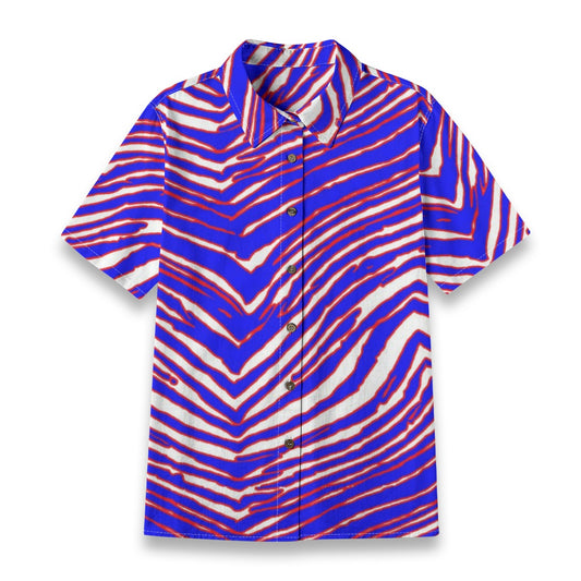 Buffalo Bills Zubaz Women's Shirt | 125GSM Cotton