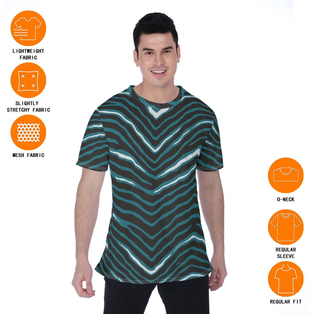 Philadelphia Football Game Day All-Over Print Men's T-shirt | Birdseye