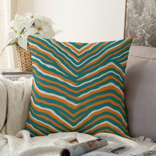 Miami Football Game Day Couch Pillowcase