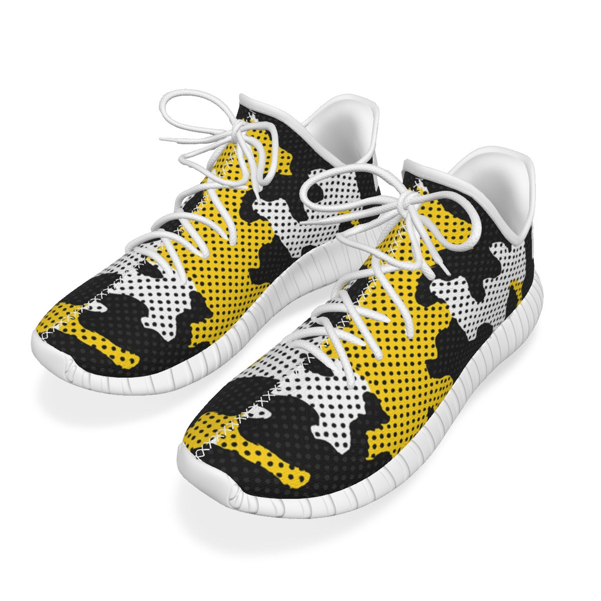 Urban Legend Iowa Hawkeyes Black Gold White Camo Coconut Sneakers Shoes