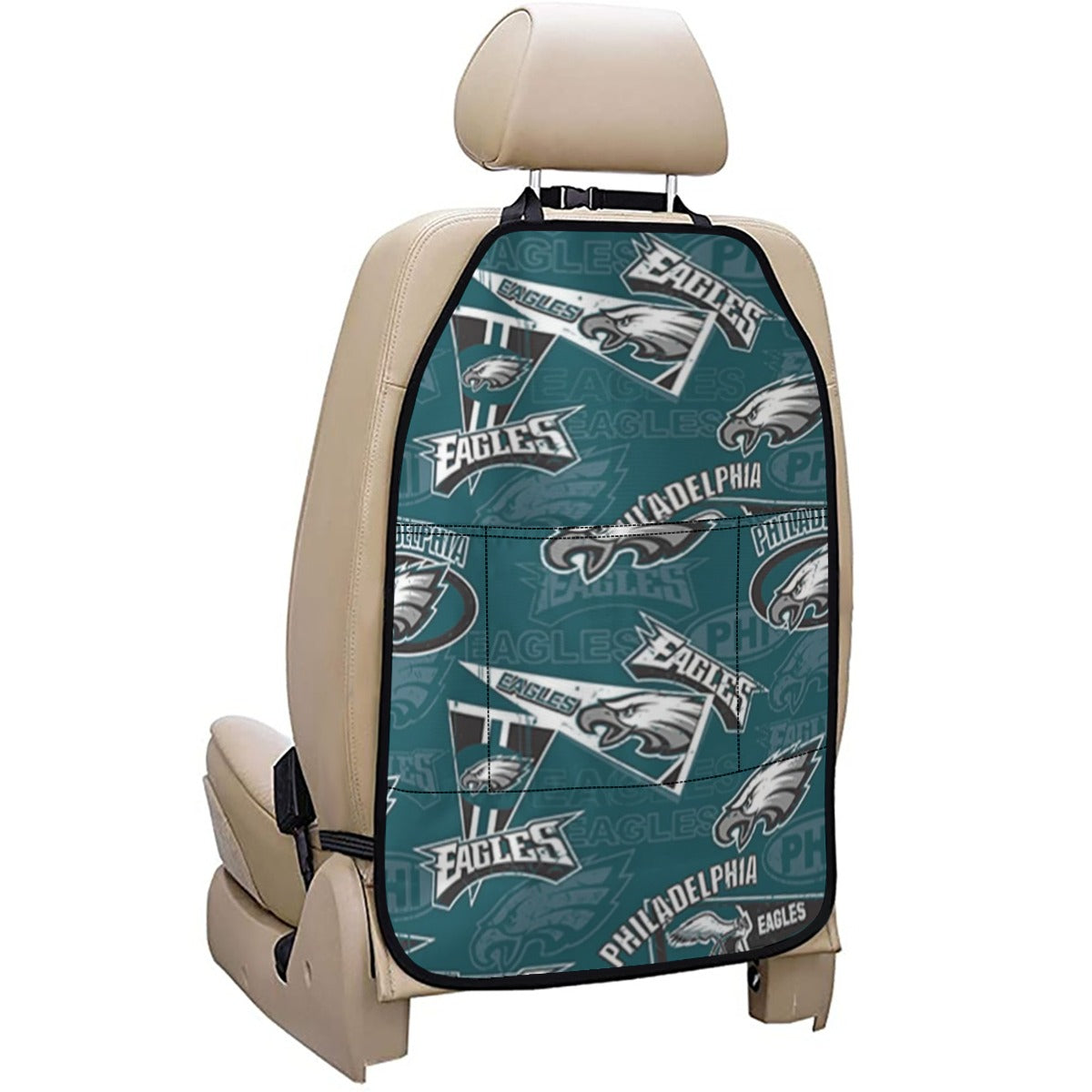 Philadelphia Football Game Day Car Seat Back Storage Bag