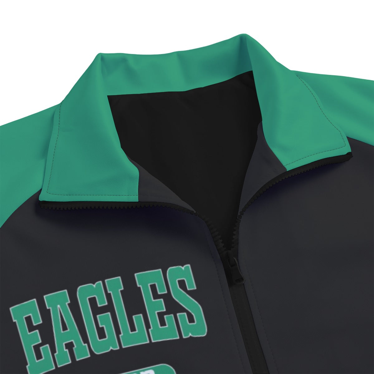 Philadelphia Football Game Day All-Over Print Unisex Stand Collar Black Lining Jacket