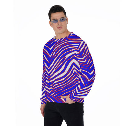 Buffalo Bills Zubaz Men's Thicken Sweater