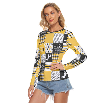 All Over Print Women's Stretchable long Sleeve Top