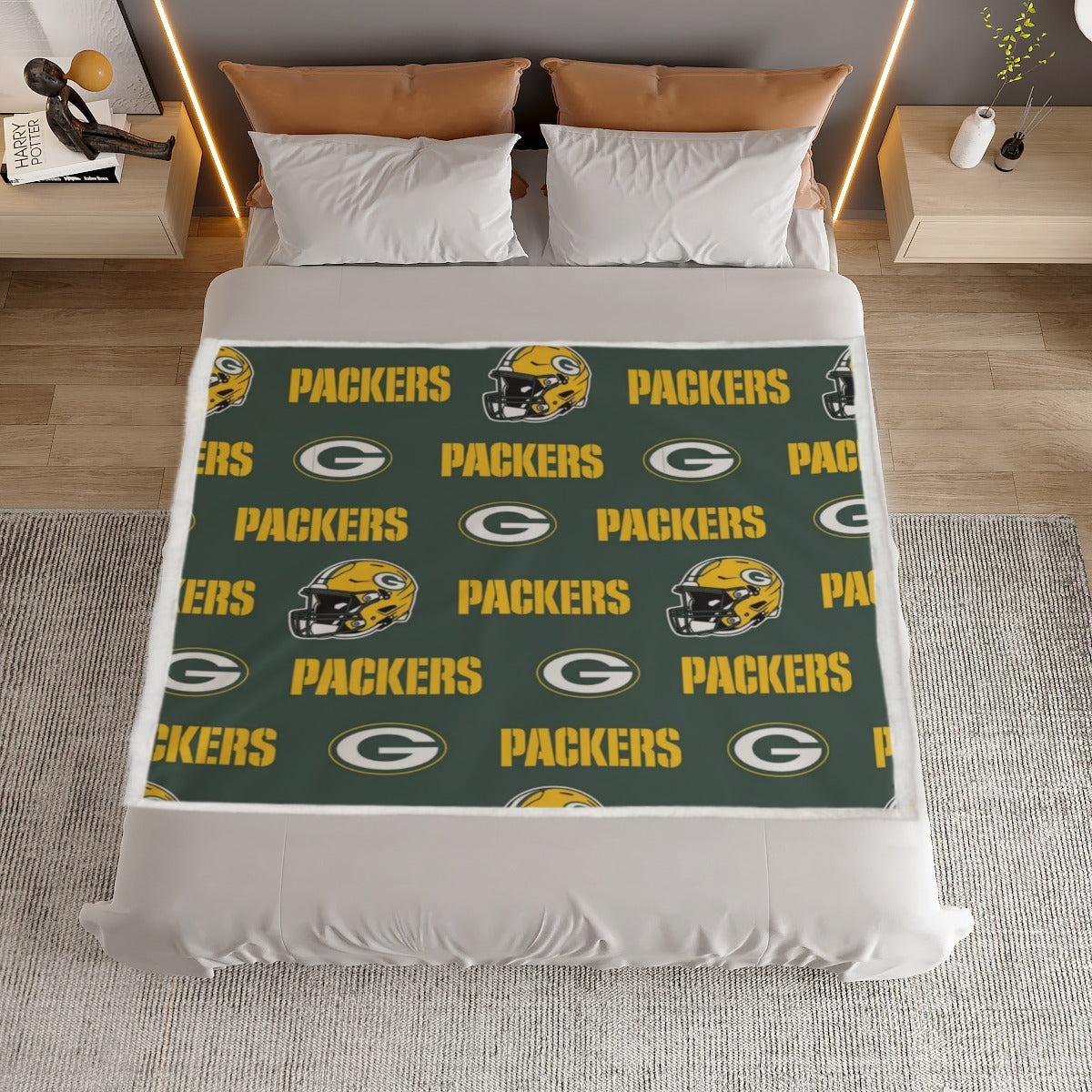 Green Bay Football Game Day Household Warm Blanket