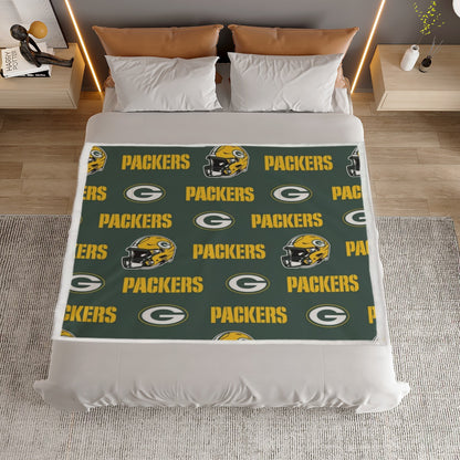 Green Bay Football Game Day Household Warm Blanket