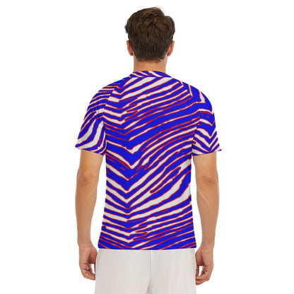 Buffalo Bills Zubaz Men's Tight Surf Clothing With Half Sleeves