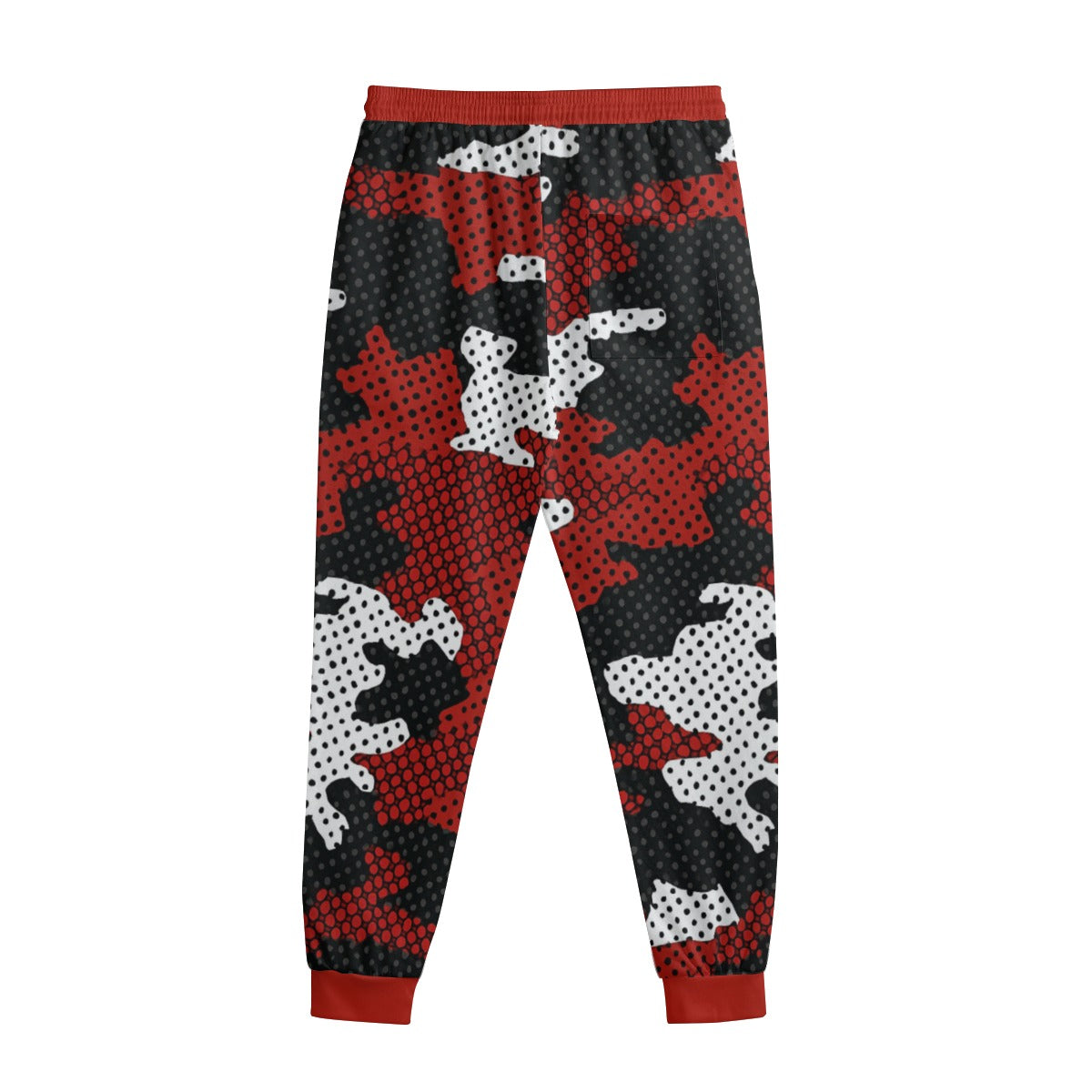 Urban Legend New Mexico Lobos Red Silver Camo Sweatpants With Waistband
