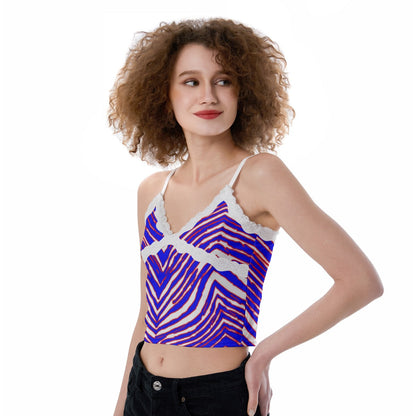 Buffalo Bills Zubaz Women's Lace Camisole