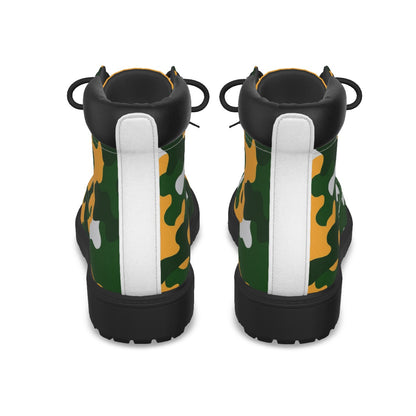 Green Bay Football Game Day All-Over Print Men's Short Boots