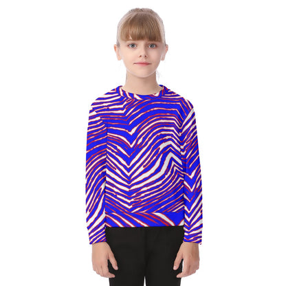 Buffalo Bills Zubaz Kid's Thicken Sweater