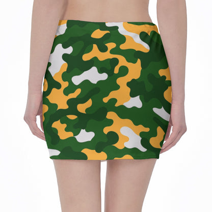 Green Bay Football Game Day All-Over Print Hip Skirt