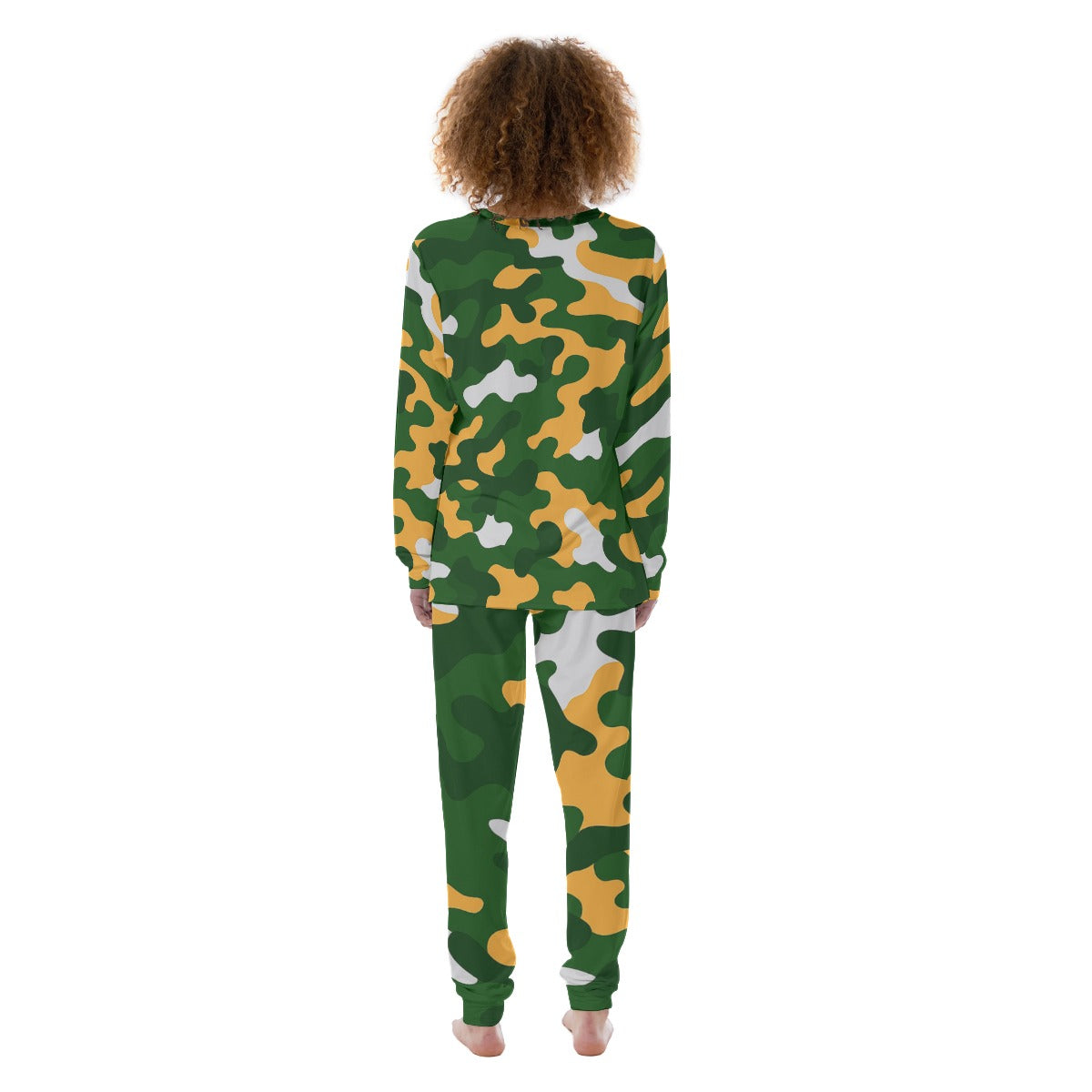 Green Bay Football Game Day All-Over Print Women's Pajamas
