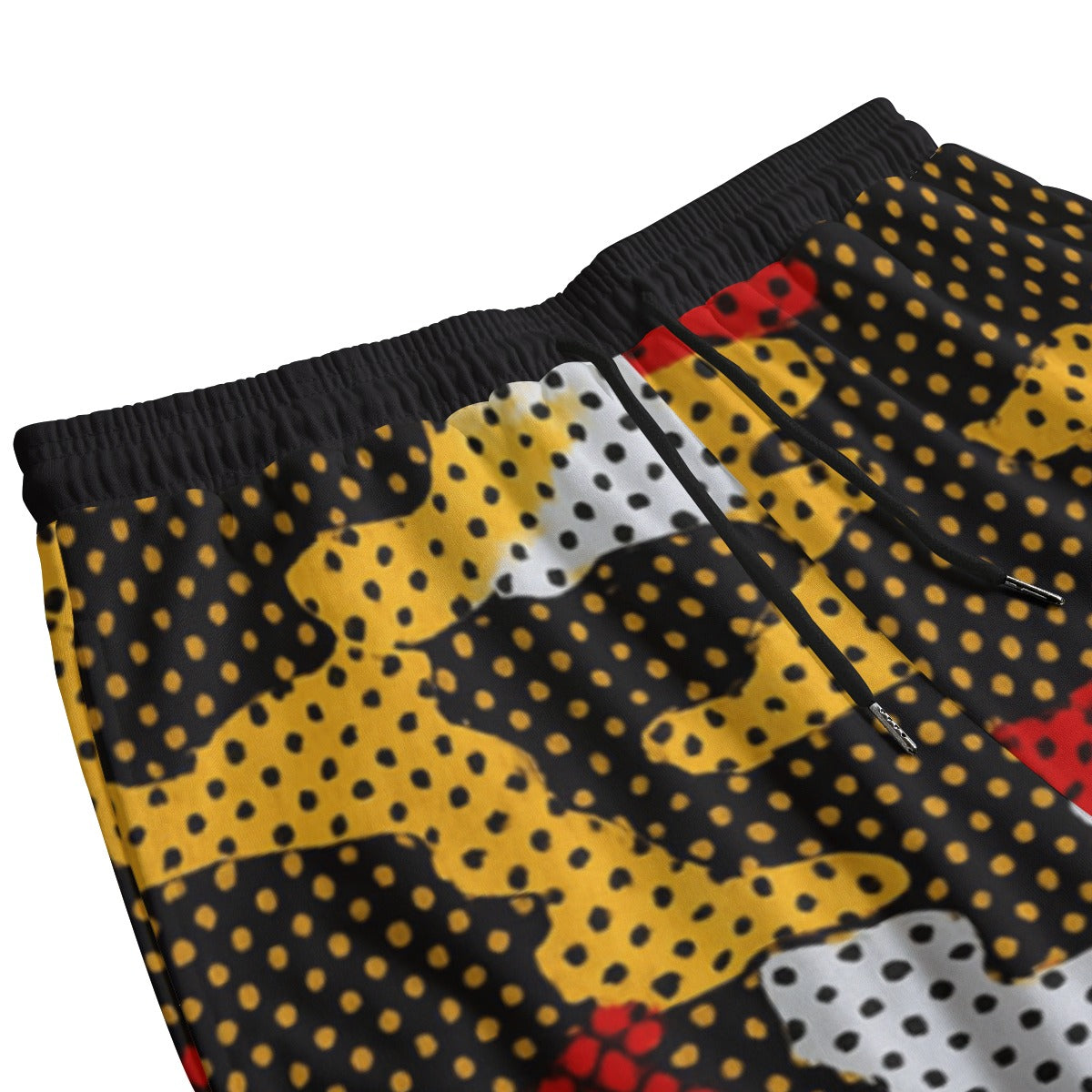 Urban Legend Maryland Red Black Gold White Camo Sweatpants With Waistband