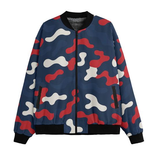 Urban Legend New England Patriots camo Fleece Bomber Jacket