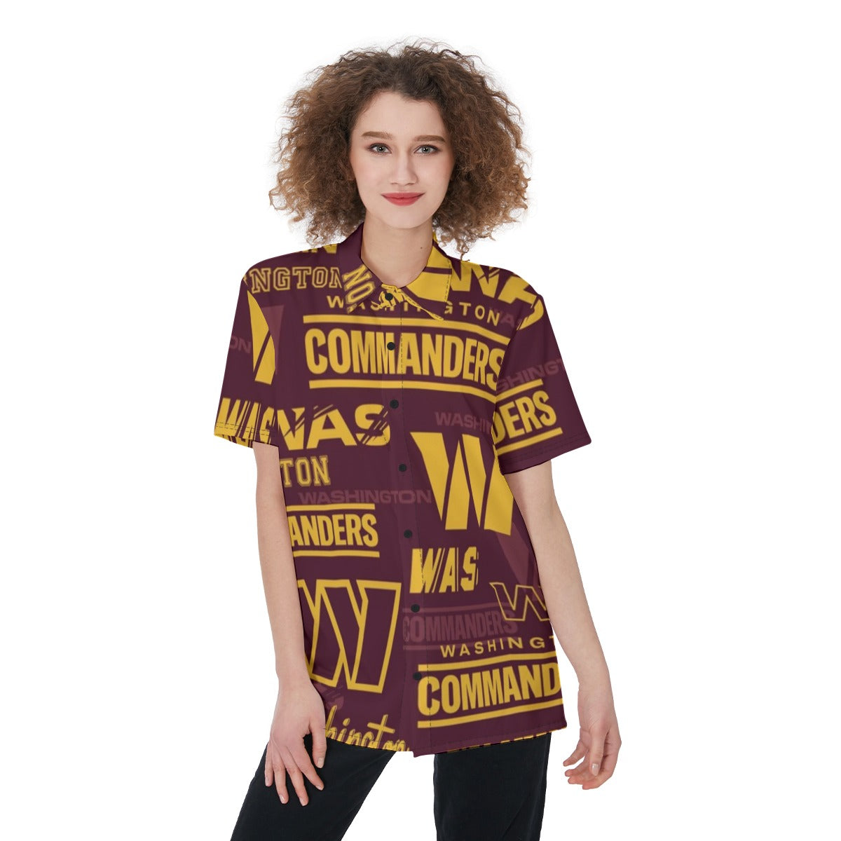 Washington Commanders All-over Print Women's Shirt