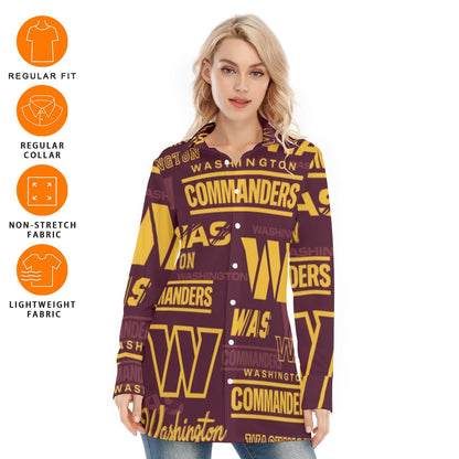 Washington Commanders Women's Long Shirt