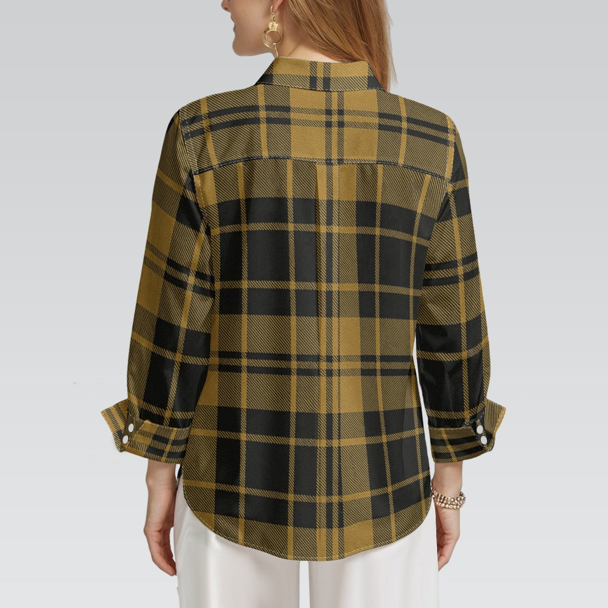 Central Florida - Knights tartan plaid  Women's 3/4 Sleeve Shirt