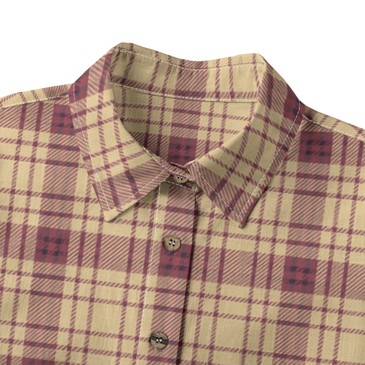 Florida  Seminoles Tartan Plaid Women's Shirt | 125GSM Cotton