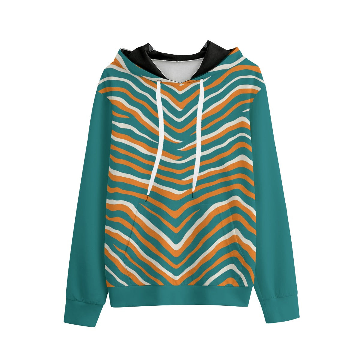 Miami Football Game Day All-Over Print Unisex Pullover Hoodie | 310GSM Cotton