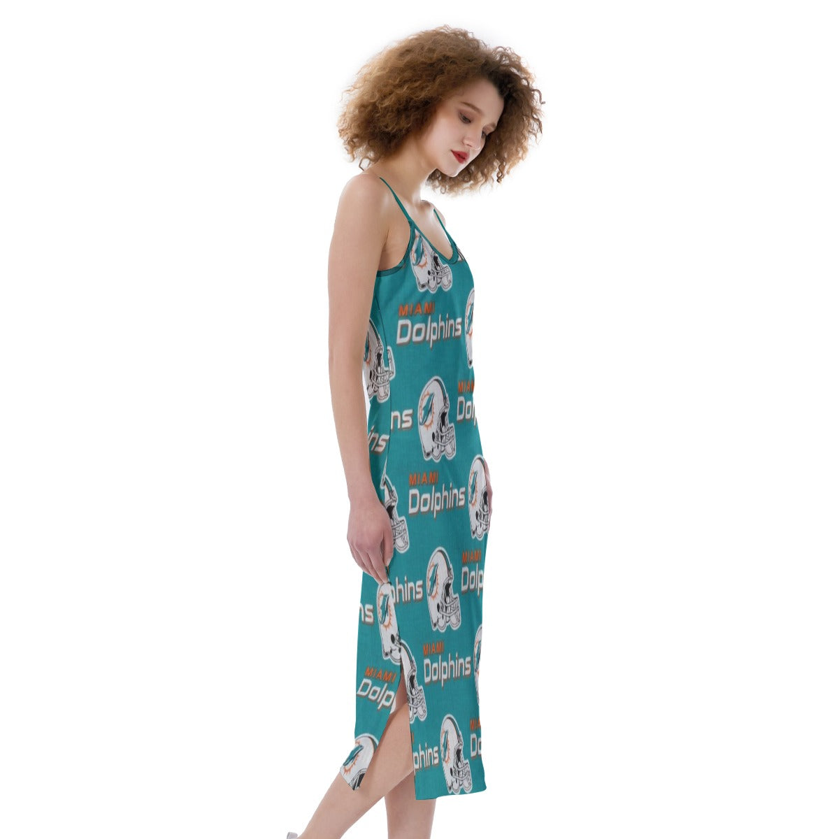 Miami Football Game Day All-Over Print Women's Cami Dress