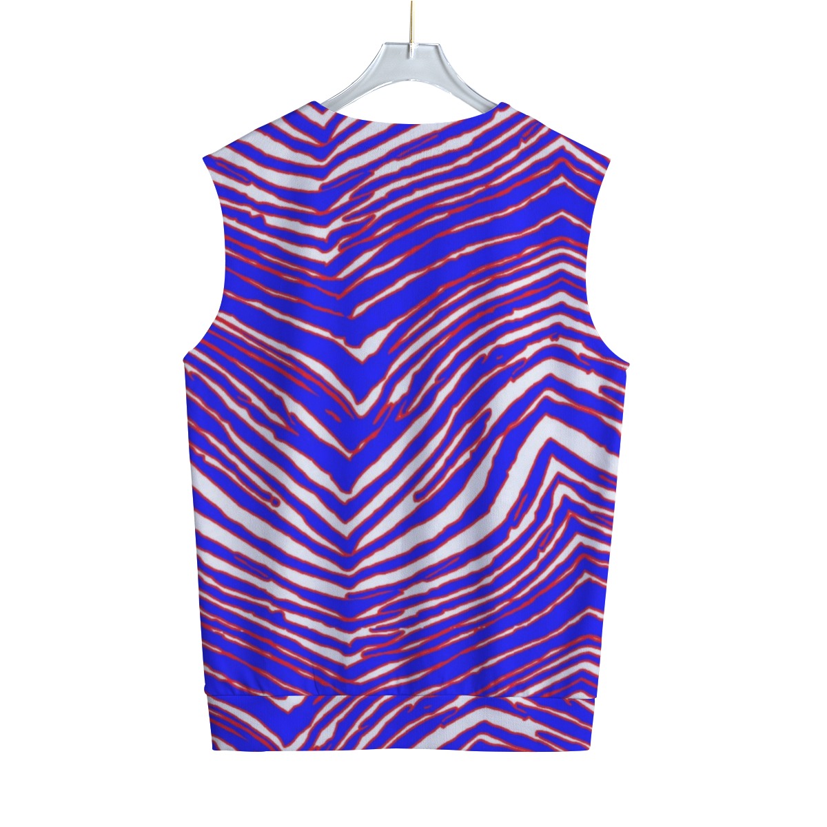 Buffalo Bills Zubaz Unisex V-neck Tank Top