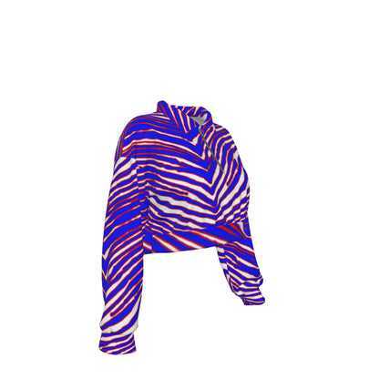 Buffalo Bills Zubaz Women's Hoodie with Half Zipper